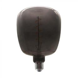 V-TAC Fekete LED izzó filament COG E27 4W Váza forma nagy gömb - 8056 (8056)