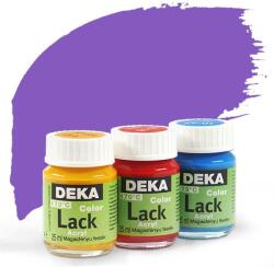 Deka Color Lack fényes akrilfesték 25 ml - 33 lila