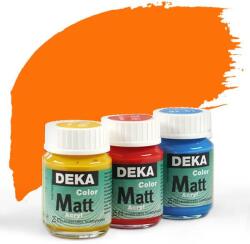 Deka Color Matt akrilfesték 25 ml - 10 narancs
