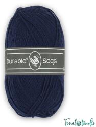 DURABLE Soqs 322 Night Blue - sötétkék gyapjú zoknifonal