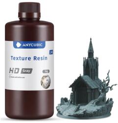 Anycubic Texture Resin - HD Grey [Szürke, Nagy felbontás, 14K] - 1 kg
