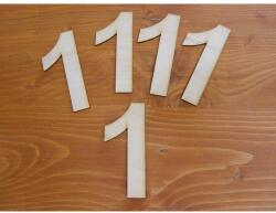  Natúr fa - Szám 10cm 5db/csomag - kosarbolt - 2 571 Ft