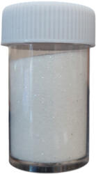  Csillámpor, 15g - Szivárvány- fehér 7435FEH (26340)