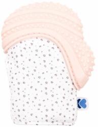 Kikkaboo bébikesztyű szilikonos rágókával Szavanna pink (31303040090-69243694)