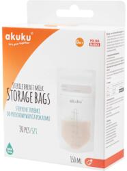 Akuku anyatejtároló tasak 30db 150ml (A0011-62799577)