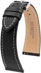 Hirsch Curea din piele neagră Hirsch Bologna L 01802050-2 (piele de vitel) 19 mm