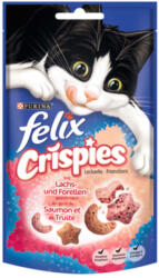 FELIX Crispies macska jutalomfalat lazac&pisztráng 45g