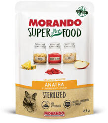 Morando Super Pet Food macska tasak adult steril kacsa 24x85g