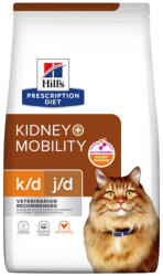 Hill's HILLS Prescription Diet száraz macskaeledel ízületvédelem k/d csirke 3kg