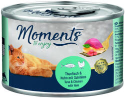 Moments macska konzerv tonhal és csirke sonkával 6x140g