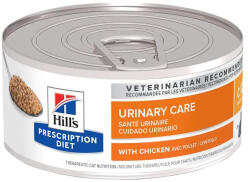 Hill's HILLS Prescription Diet macska konzerv húgykő ellen c/d csirke 24x156g