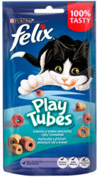 FELIX Play Tubes macska jutalomfalat hal&garnéla 50g