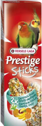 Versele-Laga Prestige Sticks nagytestű papagájnak trópusi gyümölcsös 140g 2db
