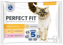 Perfect Fit MP macska tasak sensitive csirke&lazac 4x85g