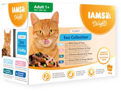 Iams Advanced Nutrition Sea Collection in gravy MP macska tasak 12x85g