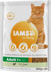 Iams Vitality száraz macskaeledel adult bárány 800g