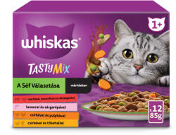 Whiskas Tasty Mix Chef's Choice macska tasak MP szószos 12x85g