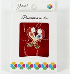 Flippy Martisor Brosa Mica in Cutie, Jolie, Dimensiune Brosa 2.5-3 cm, Material Metal, Model Vrabiute, Multicolor (teo-134769)