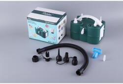 Flippy Pompa Electrica de Umflat Baloane, Flippy, cu Doua Iesiri, Accesorii Incluse, 220V, Putere 600W, Accesorii petrecere, Verde (teo-131440)