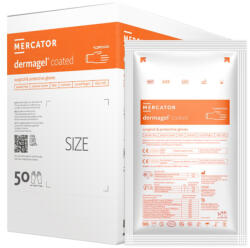 Mercator Medical dermagel mănuși sterile latex fără pudră 8.0 (RC10005080)
