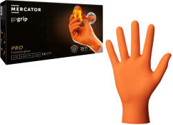 Mercator Medical gogrip mănuși din cauciuc nitrilic EXTRA groase portocaliu XXL (rp30025006_0001)