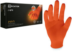 Mercator Medical gogrip mănuși din cauciuc nitrilic EXTRA groase Orange L (RP30025004_0001)