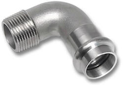  Nirotherm 90° könyök csatlakozó 28-1" KM (SA-691092AG281)
