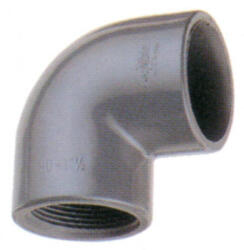 PVC nyomó ragasztható könyök csatlakozó 20-1/2" BM (PVC_130020)