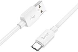 hoco. Cablu Date si Incarcare USB-A - USB-C HOCO X96, 27W, 1m, Alb - evomag