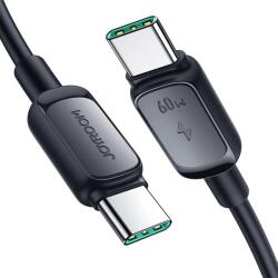 JOYROOM Multi-Color Series A14 USB-C / USB-C 60W Kábel 1.2m - Fekete - smartdiszkont