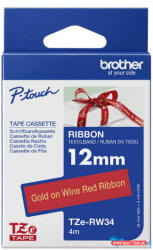 Brother TZe-RW34 12 mm széles 4 m hosszú szövetszalag (TZeRW34) - nyomtassotthon