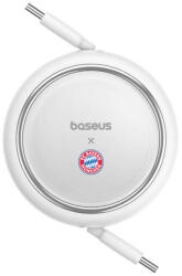 Baseus Free2Pull C kábel C-re 100W (fehér) Bayern Edition