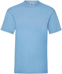 Fruit of the Loom Csomag akciós póló (minimum 3 db) Férfi póló Rövid ujjú Fruit of the Loom Valueweight Tee - 3XL , Ég kék