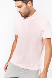 Kariban Férfi galléros póló Kariban KA254 Men'S Short-Sleeved piqué polo Shirt -XL, Chocolate