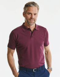 Russell Europe Férfi rövid ujjú felső Russell Europe Men's Tailored Stretch Polo S, Fehér