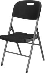 Sersimo Springos összecsukható kerti Szék 90x57cm - Fekete (GF0053)
