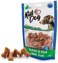 KIDDOG Kid Dog Mini cuburi de carne de iepure cu orez 80 g