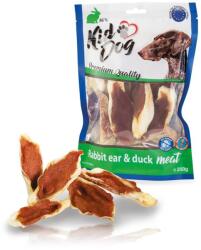 KIDDOG Kid Dog Ureche de iepure cu carne de rață 250 g