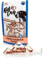 KIDDOG Kid Dog Triunghiuri sandwich cu somon 80 g