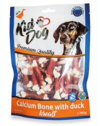 KIDDOG Kid Dog Piept de rață pe cub de calciu 250 g