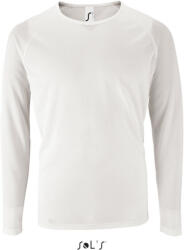  SOL& - 039; S SO02071 SOL& - 039; S SPORTY LSL MEN - LONG SLEEVE SPORTS T-SHIRT 2XL (utt_so02071wh-2xl)