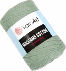 YARNART Macrame Cotton 2 mm 225 m 794 Green/Gray Zsinór (Macrame Cotton 2 mm 794)