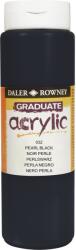 Daler-Rowney Graduate Akril festék Pearl Black 500 ml 1 db (123500032)
