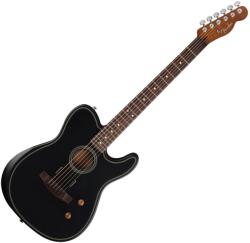 Fender Acoustasonic Standard Telecaster Black Chitară electro-acustică