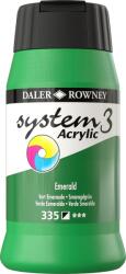 Daler-Rowney System3 Akril festék Emerald 500 ml 1 db (129500335)