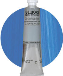 LUKAS Cryl Studio Akril festék Cyan Blue (Primary) 75 ml 1 db (47200010)