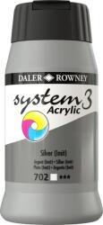 Daler-Rowney System3 Akril festék Silver Imitation 500 ml 1 db (129500702)