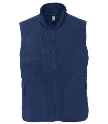 SOL'S Unisex felnőtt mellény - Norway Fleece Gilet 4XL kék