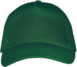 SOL'S Long Beach 5 paneles baseball sapka zöld