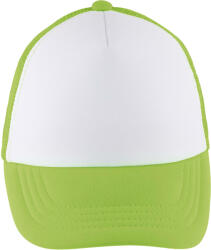 SOL'S Gyermekek/gyerekek Bubble baseball sapka KID UNIQUE fehér|zöld